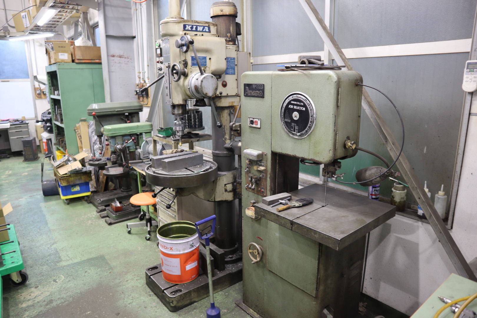 ボール盤・フライス盤・小型プレス機　他